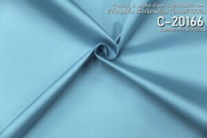 รหัส C-20166 ผ้าไหมสีพื้น 2เส้น เนื้อเนียนเรียบ ไหมแท้ 100%